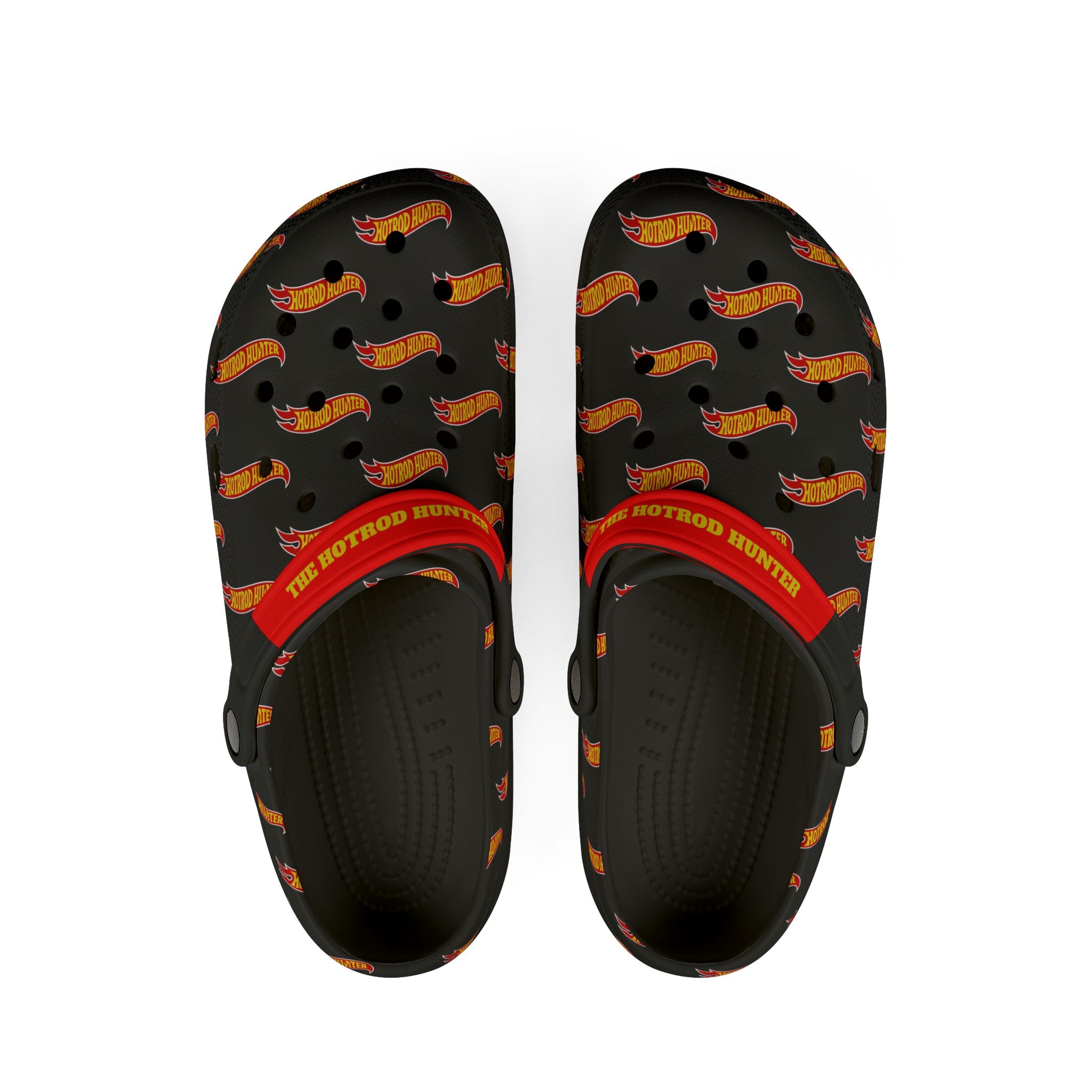 Hotrod Hunter Clog Shoes | Black