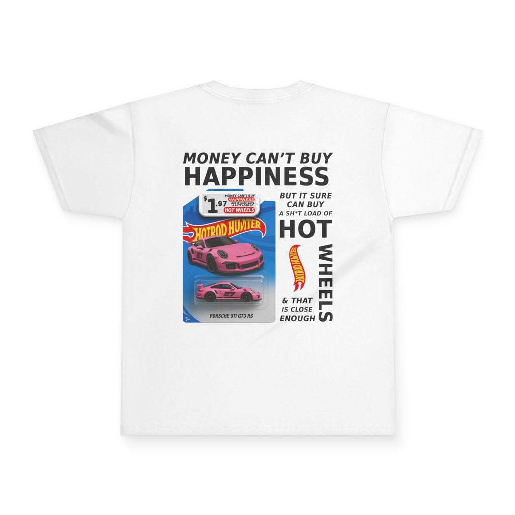 Money Can't Buy Happiness Tee | Graphic Youth T-Shirt