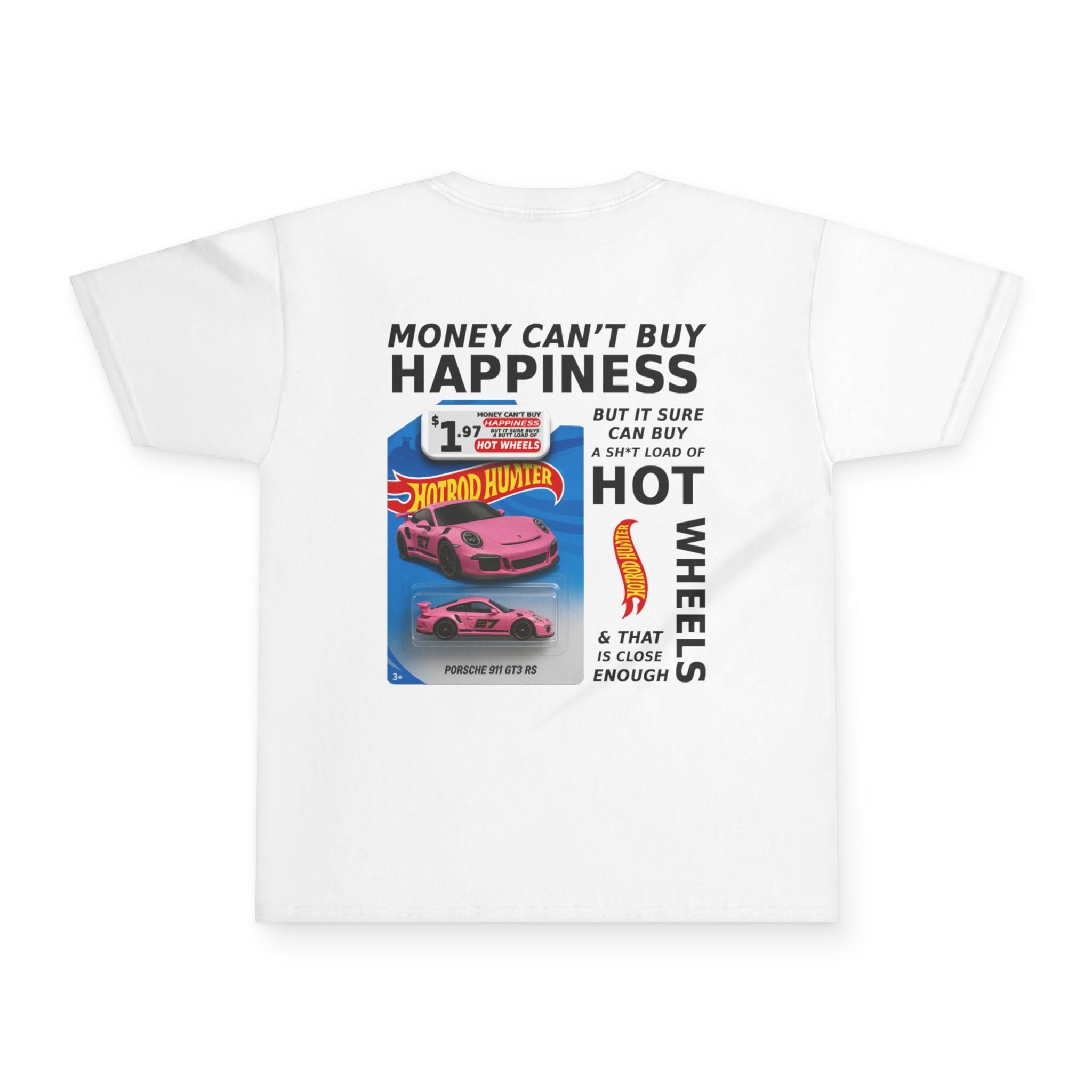 Money Can't Buy Happiness Tee | Graphic Youth T-Shirt