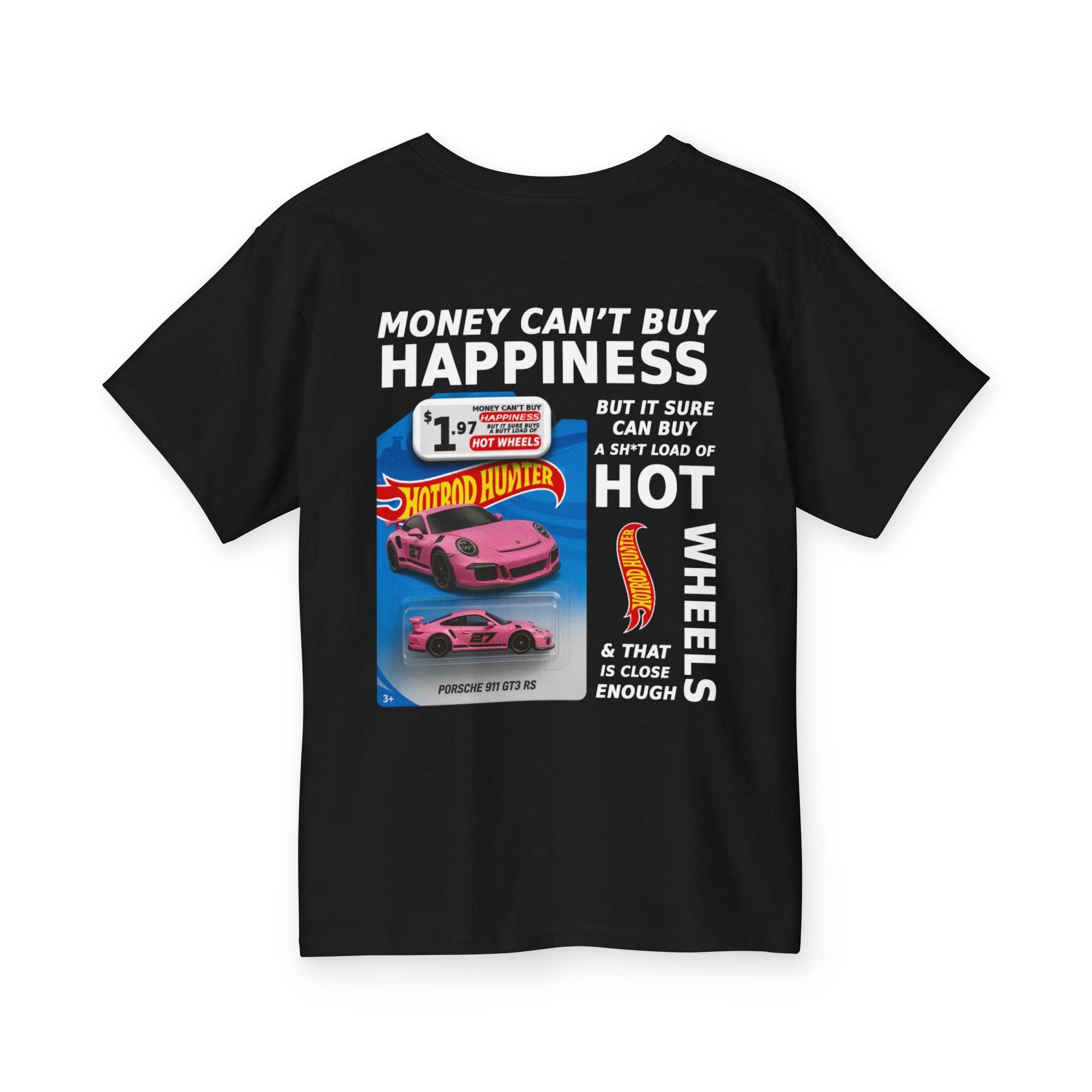 Money Can't Buy Happiness | Graphic Youth T-Shirt