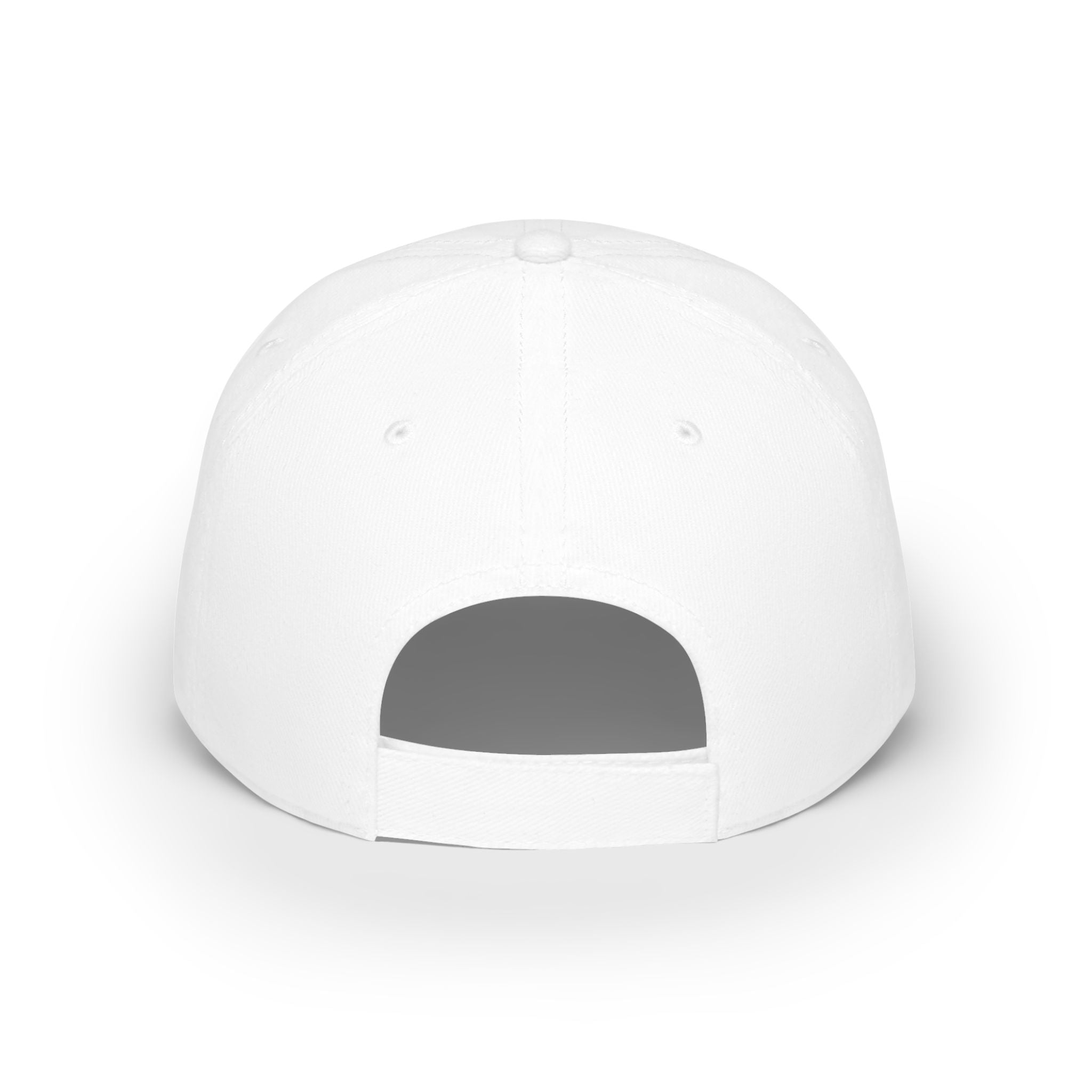 Hotrod Hunter Flame Logo Baseball Cap | White