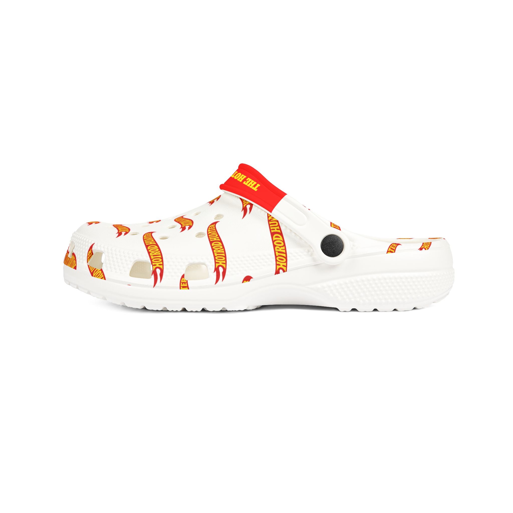 Hotrod Hunter Clog Shoes | White