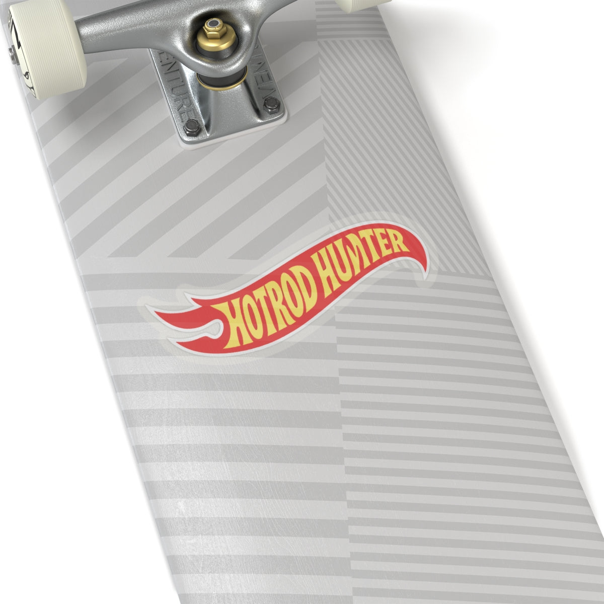 Hotrod Hunter Flame Transparent Sticker